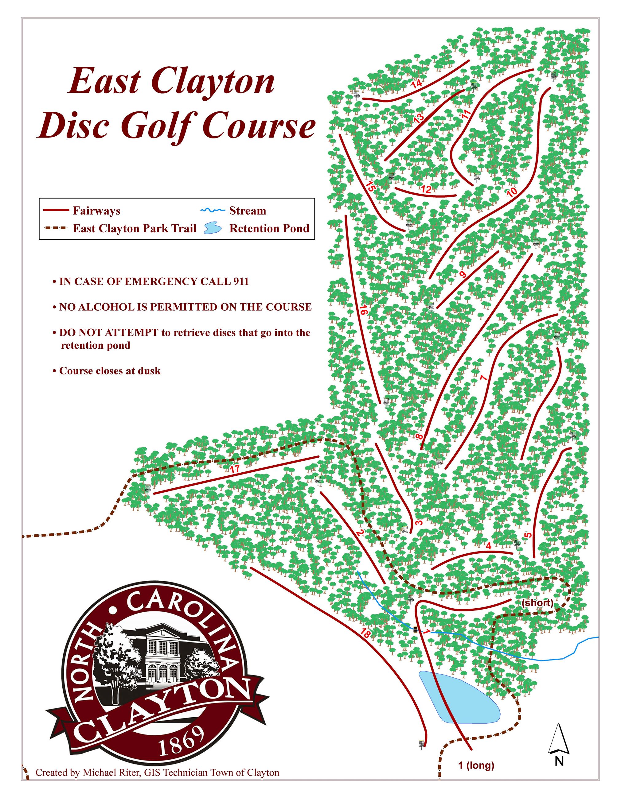 East Clayton Disc Golf Course